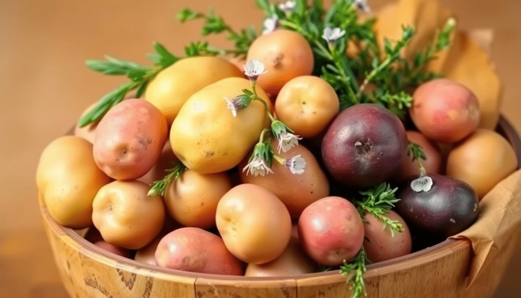 Variety of Potatoes